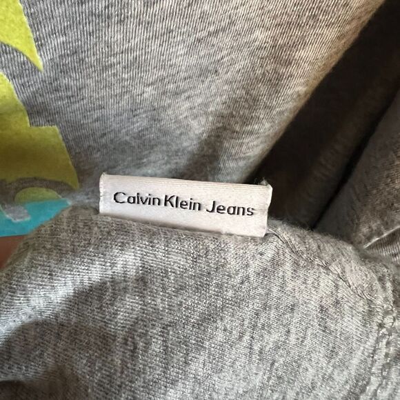 Calvin Klein Jeans Plus size gray Crop Top Tee Shirt - 3X - Picture 5 of 5